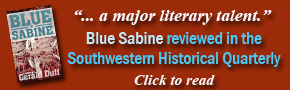 Blue Sabine Reviewed in the Southwestern Historical Quarterly